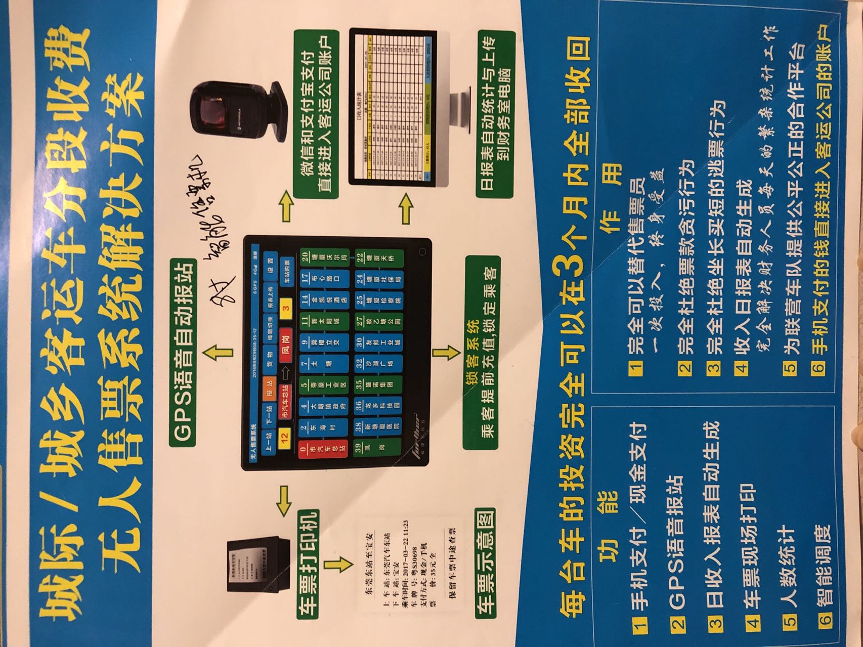 郑州讯诺推出武汉客运车辆无人售票+阶梯票价系统